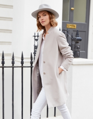 Wool-Rich Coat | Jackets & Coats | The White Company US
