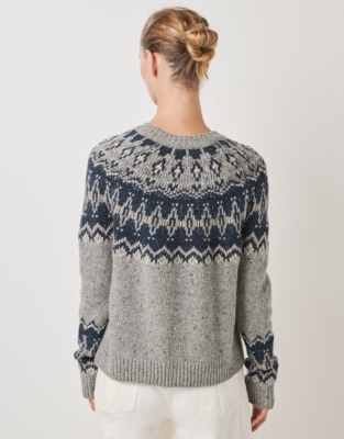 Wool Rich Donegal Fair Isle Sweater