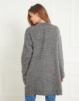 Wool-Rich Patch Pocket Coatigan | Sweaters & Cardigans | The White ...