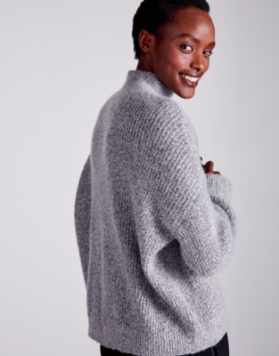 Wool-Rich Tiny Sequin Sweater | Sweaters & Cardigans | The White Company US