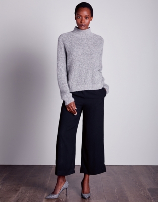 Wool-Rich Tiny Sequin Sweater | Sweaters & Cardigans | The White Company US