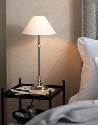 Worthen Nickel Table Lamp