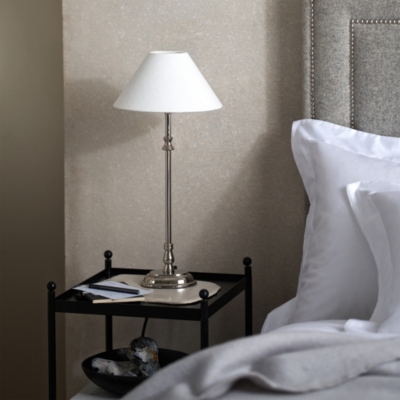 Worthen Nickel Table Lamp