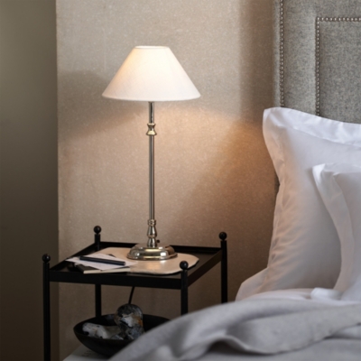 Slim bedside clearance table lamps