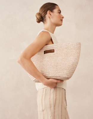 Woven Basket Bag