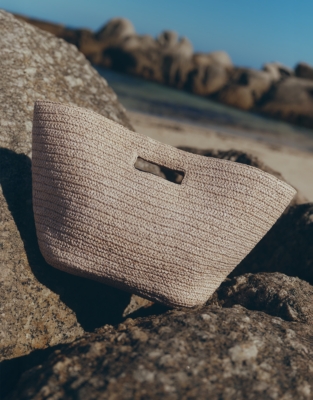 Woven Basket Bag