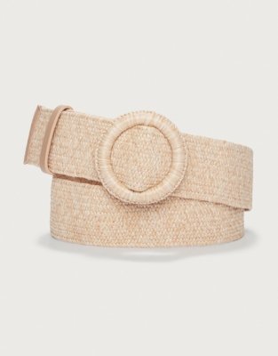 Woven Buckle Waist Belt