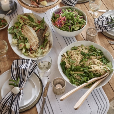 Woven Pandan Placemat Table Linens & Accessories The White Company US