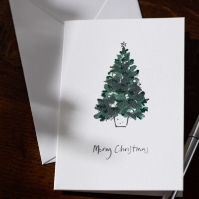 Wreath and Tree Charity Christmas Cards – Set of 12