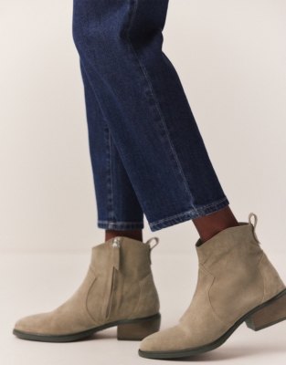 Wrexham Western Ankle Boots