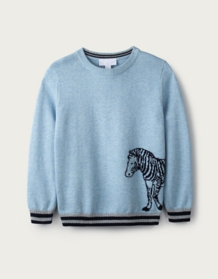 Zebra Jumper (16yrs) Baby & Children's Sale The White Company UK