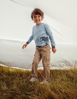 Zebra Jumper (16yrs) Baby & Children's Sale The White Company UK