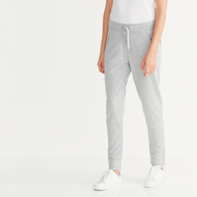 white company joggers