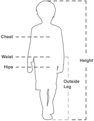 children clothes sizes